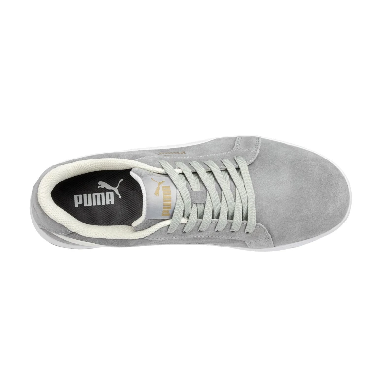 Puma Iconic Suede Grey Low S1P FO HRO ESD SRC 640030 Sicherheitsschuhe