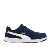 Puma Iconic Suede Navy Low S1P FO HRO ESD SRC 640020 Sicherheitsschuhe
