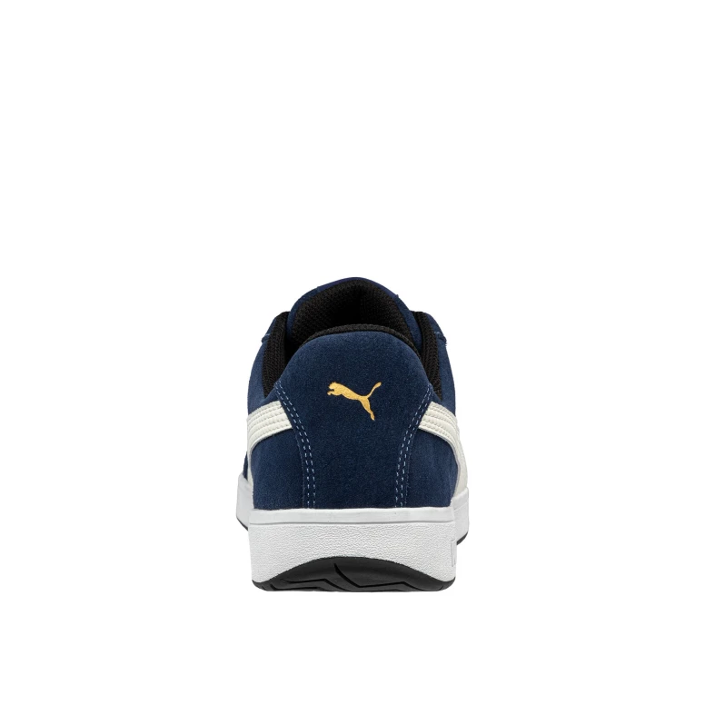 Puma Iconic Suede Navy Low S1P FO HRO ESD SRC 640020 Sicherheitsschuhe