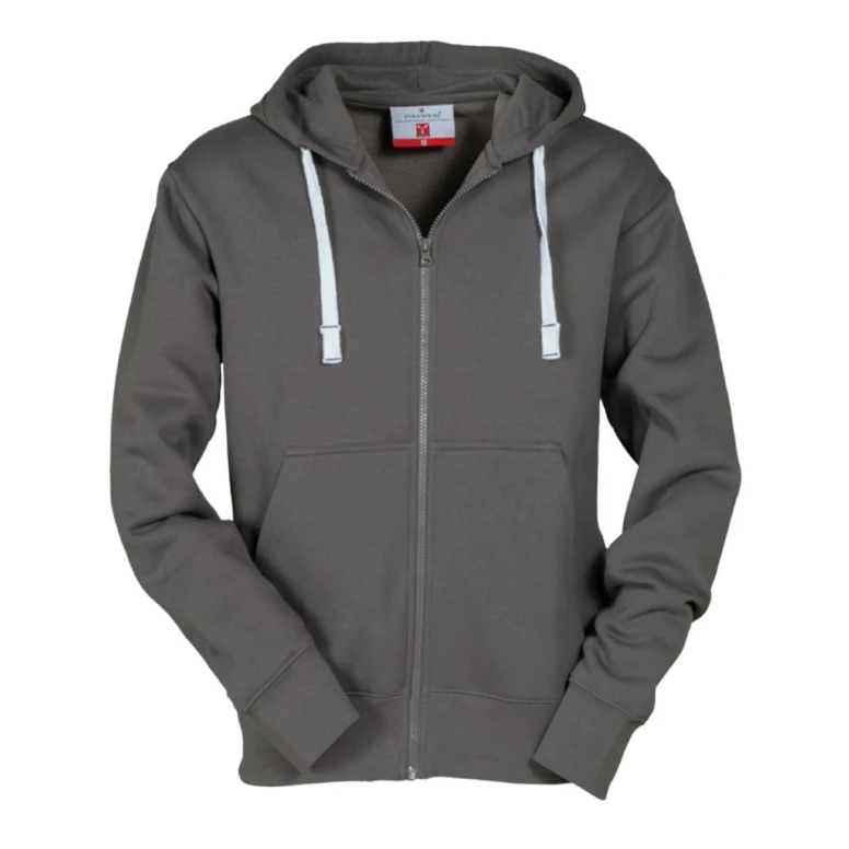 Arbeits-Sweatshirt mit durchgehendem Reißverschluss und Kapuze Portland - Payper AY 7534