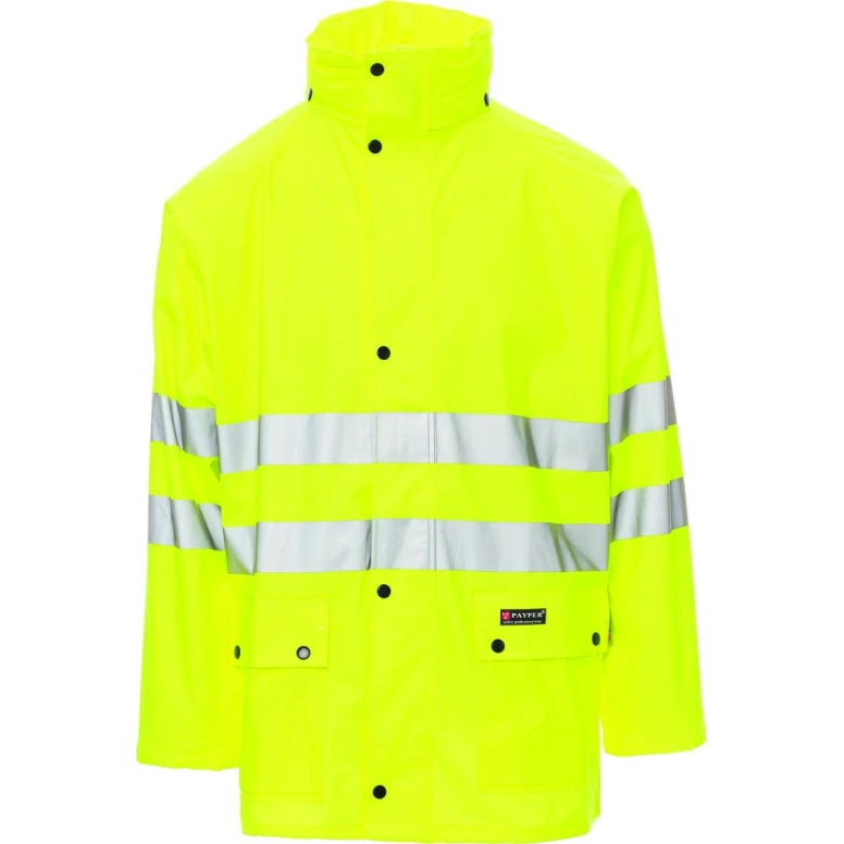 Arbeitsregenjacke mit hoher Sichtbarkeit Payper River Jacket