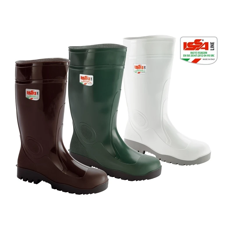 Sicherheitsschuhe Issa Line aus Nitrilgummi EN 20347 FO SRC 06315