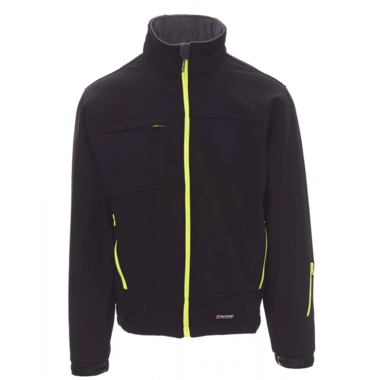 Ergonomische Softshell-Multitaschen-Jacke Bicolor Storm - Payper AY 7237