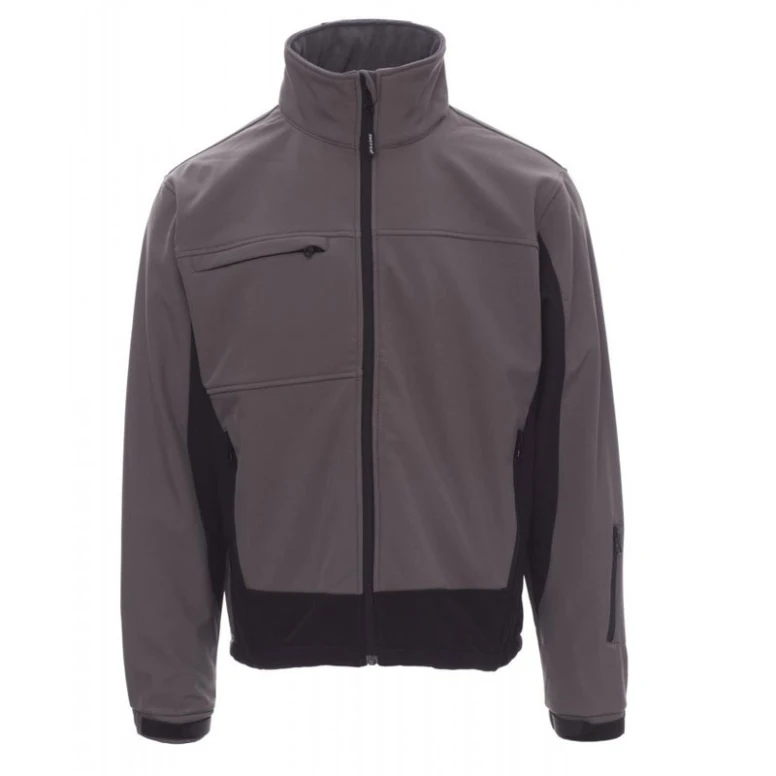 Ergonomische Softshell-Multitaschen-Jacke Bicolor Storm - Payper AY 7237
