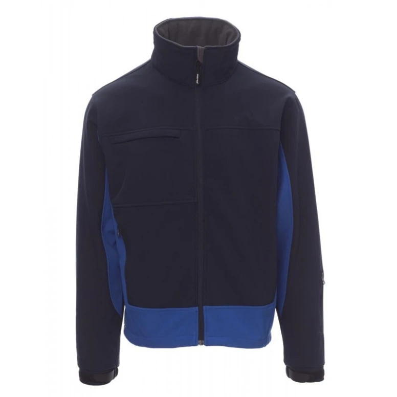 Ergonomische Softshell-Multitaschen-Jacke Bicolor Storm - Payper AY 7237