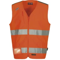 Arbeitsweste mit hoher Sichtbarkeit Multitaschen - Payper Expert 2
