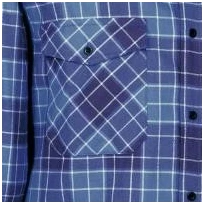Arbeitshemd Cofra Piccadilly 100% Baumwolle Flanell V370-0-00