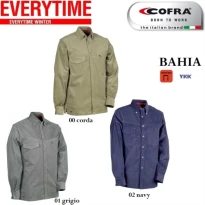 Stretch-Arbeitshemd aus Cord Cofra Bahia V107-0-00