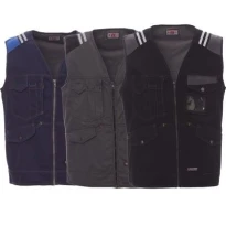 Multitaschen-Arbeitsweste aus Baumwolle Modell Jeans Tucson - Payper