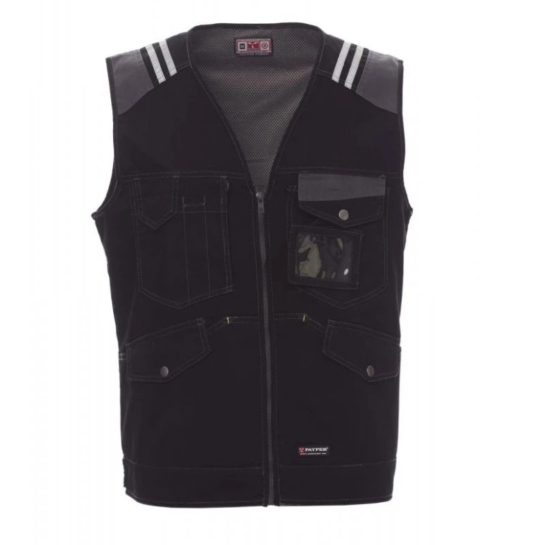 Multitaschen-Arbeitsweste aus Baumwolle Modell Jeans Tucson - Payper