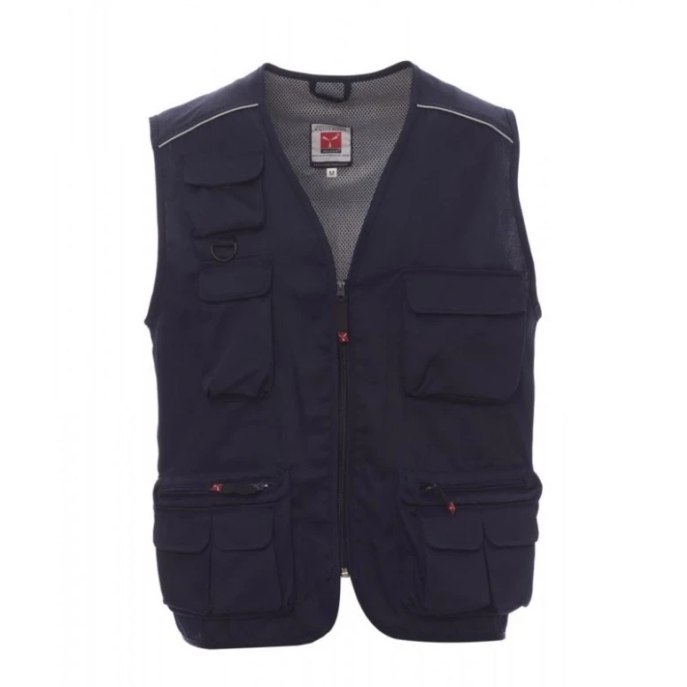 Sommer-Multitaschenweste mit Dry-Tech-Futter Pocket - Payper AY 7216