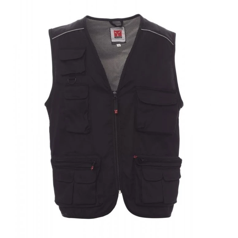 Sommer-Multitaschenweste mit Dry-Tech-Futter Pocket - Payper AY 7216