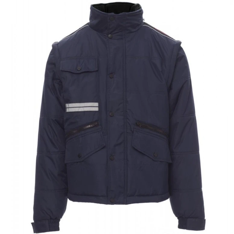 Arbeitsjacke Multitasche mit abnehmbaren Ärmeln und Reflektorstreifen Fighter 2.0 - Payper AY 7251