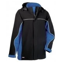 Arbeitsjacke mit Kapuze Softshell Stretch Multitaschen Cofra Norway V093-0-00