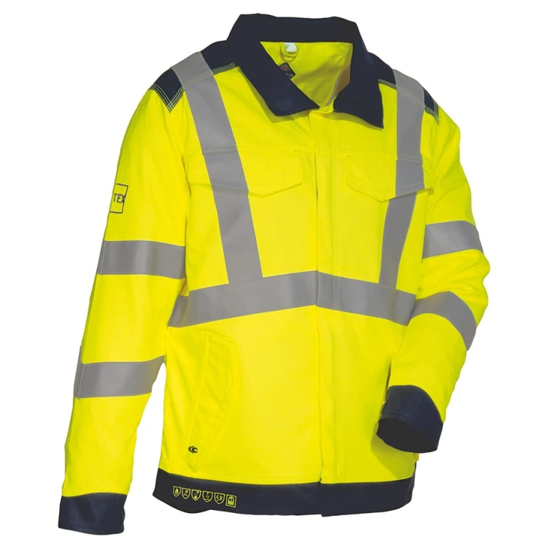 Arbeitsschutzjacke Hochsichtbarkeit Cofra Brasilia V266-0-03