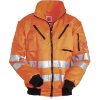 Arbeitsjacke Hochsichtbarkeit Multitaschen Payper Street 2