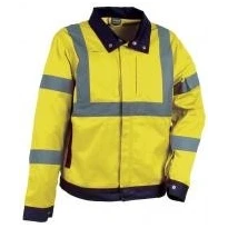 Arbeitsjacke Hochsichtbarkeit Multifunktion Cofra Tempel V290-0-02