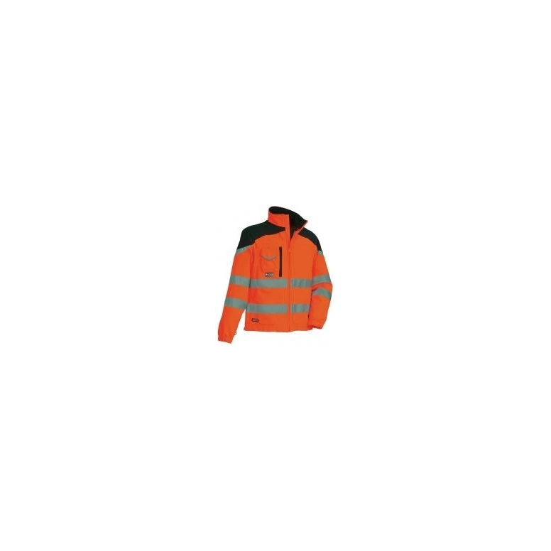 Arbeitsjacke Hochsichtbarkeit Softshell Multifunktion Cofra Nansen V038-0-00