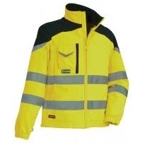 Arbeitsjacke Hochsichtbarkeit Softshell Multifunktion Cofra Nansen V038-0-00