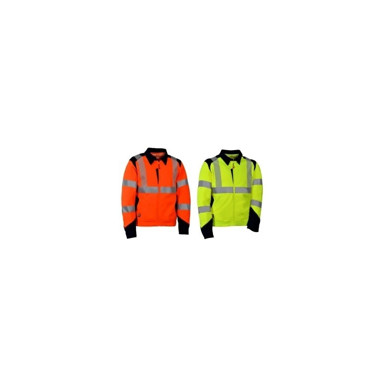 Arbeitsjacke Hochsichtbarkeit Stretch Elasticisiert Multifunktion Cofra Acarigua V600-0-02