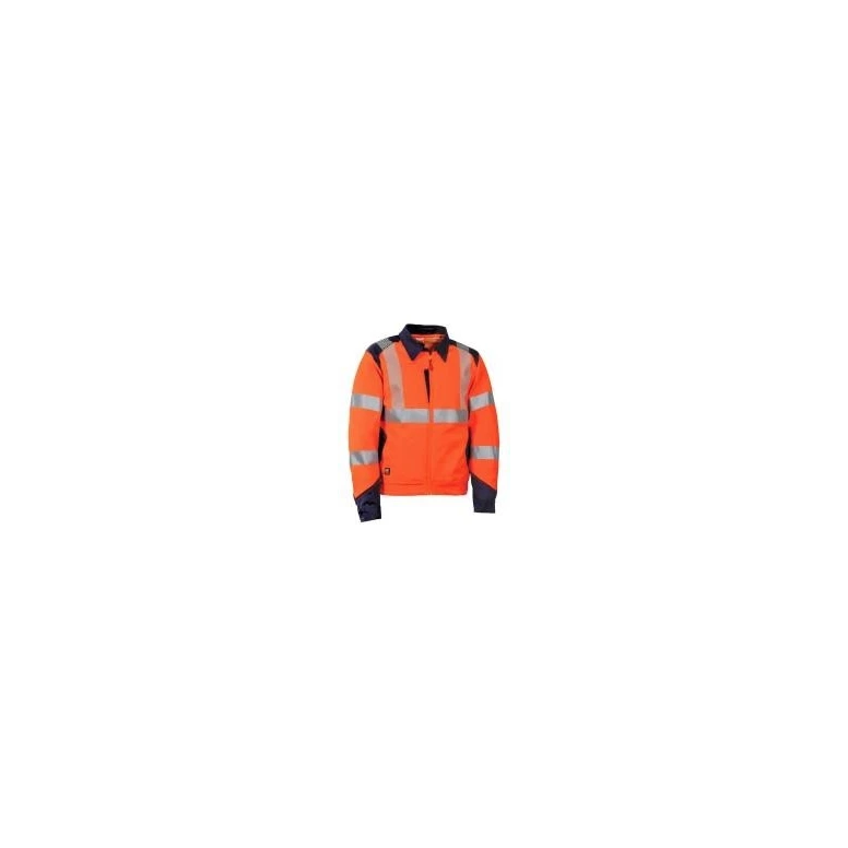 Arbeitsjacke Hochsichtbarkeit Stretch Elasticisiert Multifunktion Cofra Acarigua V600-0-02