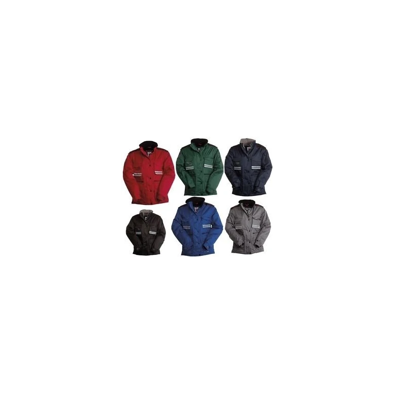 Multitaschen-Arbeitsjacke für Damen mit abnehmbaren Ärmeln und atmungsaktiven Einsätzen Tornado - Payper AY 7239