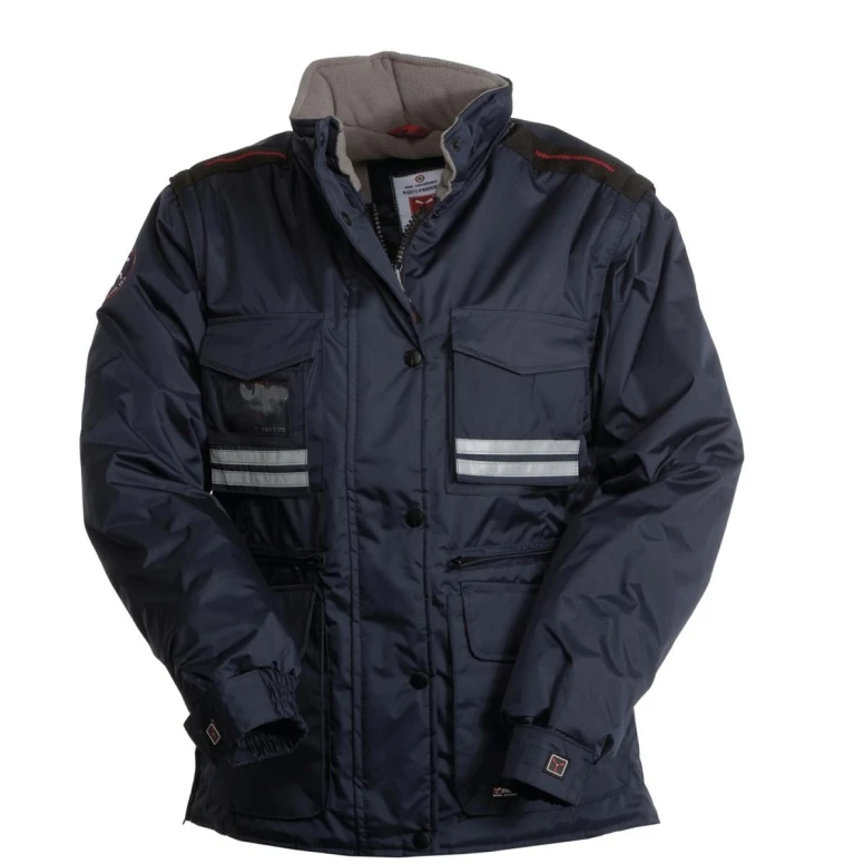 Multitaschen-Arbeitsjacke für Damen mit abnehmbaren Ärmeln und atmungsaktiven Einsätzen Tornado - Payper AY 7239