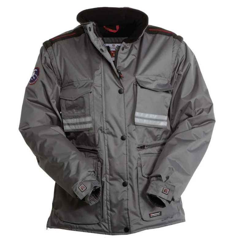 Multitaschen-Arbeitsjacke für Damen mit abnehmbaren Ärmeln und atmungsaktiven Einsätzen Tornado - Payper AY 7239