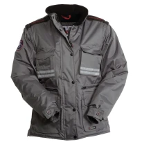 Multitaschen-Arbeitsjacke für Damen mit abnehmbaren Ärmeln und atmungsaktiven Einsätzen Tornado - Payper AY 7239