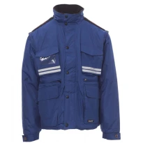 Multitaschen-Arbeitsjacke mit abnehmbaren Ärmeln und atmungsaktiven Einsätzen Tornado - Payper AY 7238