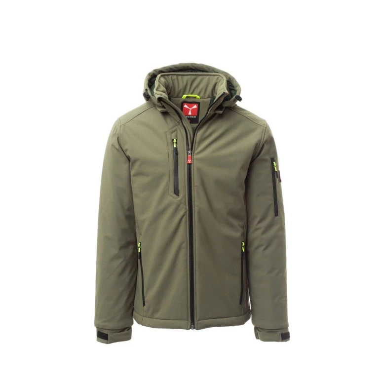 Arbeitsjacke Softshell Stretch Multitasche Payper Creek Pad AY 7250