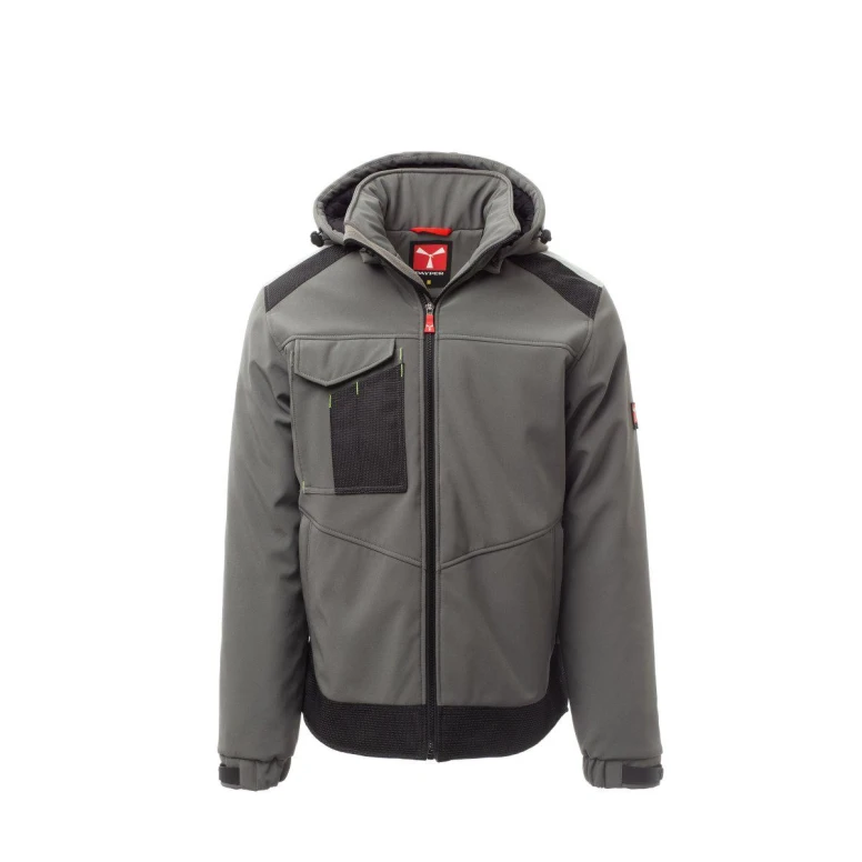 Arbeitsjacke Softshell Stretch Mehrere Taschen Payper Performer Pad AY 7273
