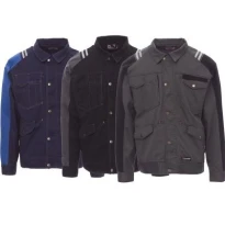 Multitaschen-Multisaison-Jacke Bicolor aus Baumwolle Arizona - Payper AY 7336