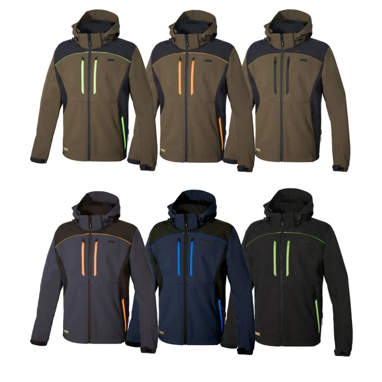 Softshell-Arbeitsjacke Stretch Multi-Taschen Cofra Klarbo V552-0-03