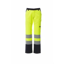 Arbeitsbundhose mit hoher Sichtbarkeit und vielen Taschen Payper Charter Lady