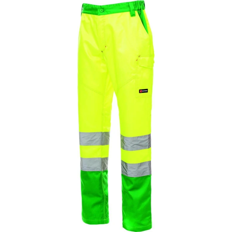 Arbeitsbundhose mit hoher Sichtbarkeit und vielen Taschen Payper Charter AY 7597
