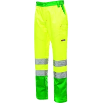 Arbeitsbundhose mit hoher Sichtbarkeit und vielen Taschen Payper Charter AY 7597