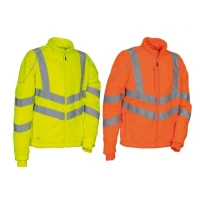 Gepolsterte Arbeitsjacke mit hoher Sichtbarkeit Multitasche Cofra Dukesse V544-0-00
