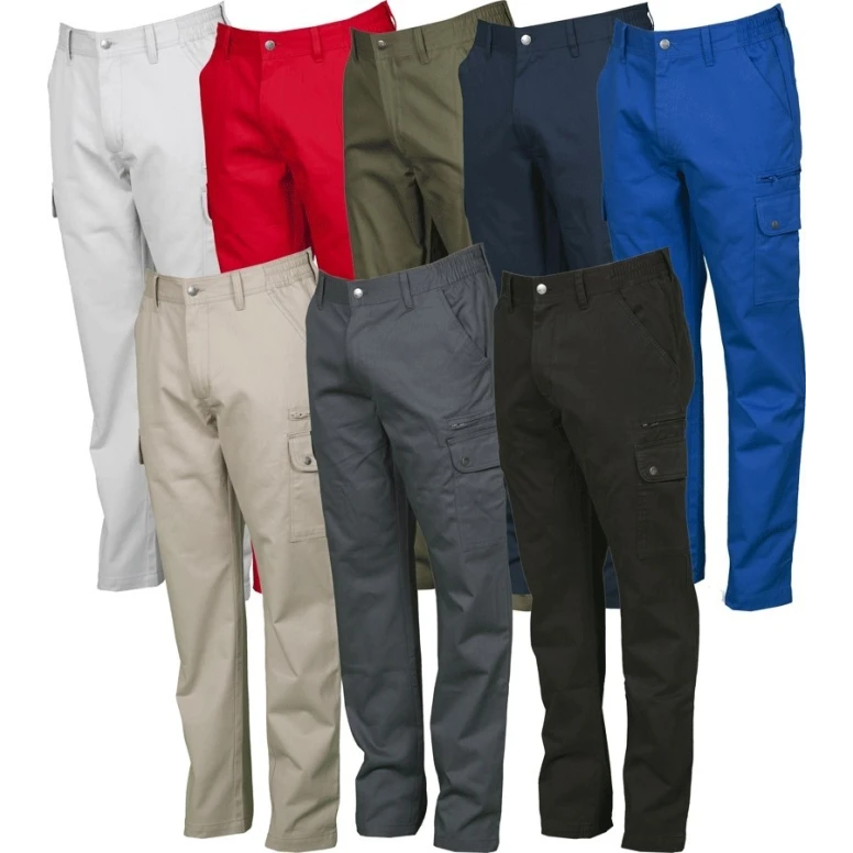 Multitaschen-Arbeitshose 100 % Baumwolle Twill Forest - Payper AY 7332