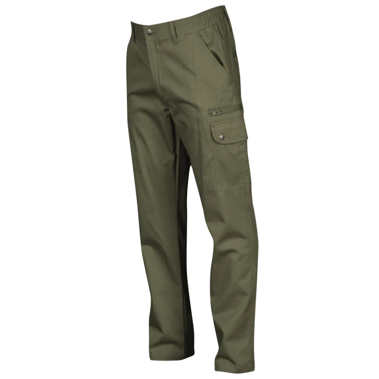 Multitaschen-Arbeitshose 100 % Baumwolle Twill Forest - Payper AY 7332